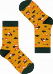  FAVES. Socks&Friends Śmieszne kolorowe skarpetki, KRASNALE dzieci 20-25