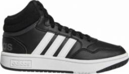  Adidas Buty młodzieżowe adidas Hoops 3.0 Mid Czarne (GW0402) r. 39 1/3