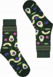  FAVES. Socks&Friends Śmieszne kolorowe skarpetki, AWOKADO dzieci 31-35