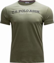 U.S. Polo Assn Koszulka męska 49351-P63B-246 zielona r. XXL