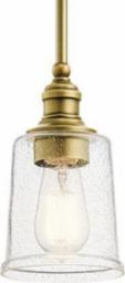 Lampa wisząca Elstead Industrialna lampa wisząca KL-WAVERLY-MP-NBR z kropelkami mosiądz