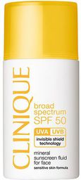 Clinique CLINIQUE_Sun Mineral Sunscreen Fluid For Face SPF50 emulsja do opalania twarzy 30ml