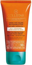  Collistar Speciale Abbronzatura Perfetta Active Protection Sun Face Cream SPF 50+ - krem do opalania przeciw starzeniu 50ml