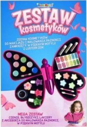  Norimpex Zestaw kosmetyków do malowania dla dzieci Motyl 1006594