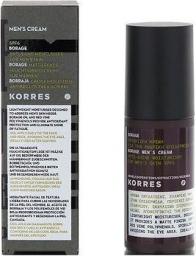  Korres Men's Cream Borage Anti-Shine Moisturiser SPF6 nawilżający krem matujący z olejkiem z ogórecznika 50ml