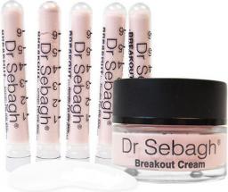  DR SEBAGH Breakout Cream krem dla skóry tłustej 50ml + Breakout Powder puder 5x1.95g