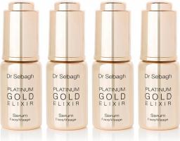 Dr Sebagh Platinum Gold Elixir Serum - odmładzające serum do twarzy 4x10ml