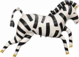  PartyDeco Balon foliowy Zebra, 115x85 cm one size