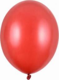 PartyDeco Balony metaliczne czerwone 30 cm / 10 sztuk one size