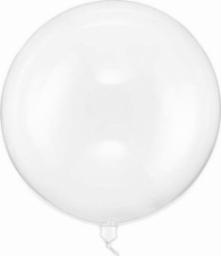  PartyDeco Balon Kula, 40cm, transparentny one size