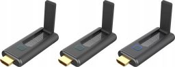 System przekazu sygnału AV Tevii ClickCast G102 bezprzewodowy system prezentacyjny HDMI 2T1R