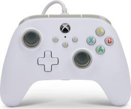 Pad PowerA przewodowy Xbox Series PC biały (1519365-01)