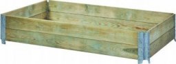  Sobex Grządka drewniana podwyższona warzywnik 80x80x20