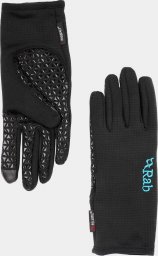  Rab Rękawiczki damskie Power Stretch Contact Grip Gloves Wmns Black r. M (QAH-54)
