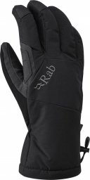  Rab Rękawiczki Unisex Storm Gloves Wmns Black r. L (QAH-98)