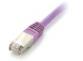  Equip Patchcord Cat6, S/FTP, 1m, fioletowy (605555)