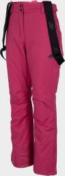  4f Spodnie damskie H4Z22-SPDN001 Różowy r. XL