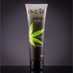  India Cosmetics Krem do rąk ochronny z olejem z konopi 100 ml