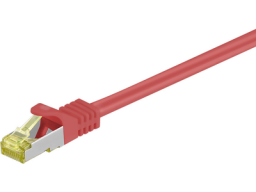  MicroConnect S/FTP CAT7 3m Red LSZH - SFTP703R