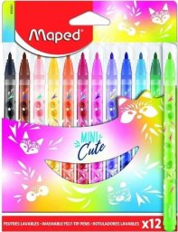 Maped Flamastry Mini Cutie 12 kolorów MAPED