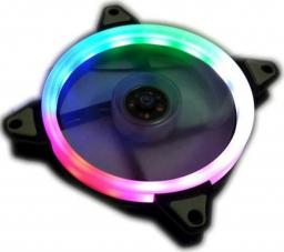 Wentylator Bandit Gaming 15x LED RGB Rainbow Ring (BP-FSRRRGB)