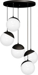 Lampa wisząca Milagro Lampa wisząca SFERA BLACK 5xE14