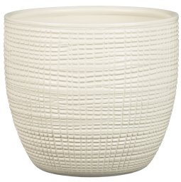 Scheurich FLOWER POT 866/19 VAINILLA D19