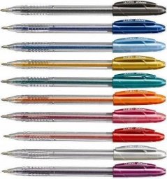 Linc Długopis żelowy LINC SHINE GLITTER 1001G mix*10 1.5