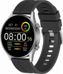 Smartwatch Gino Rossi SW019-1 Czarny  (SG014A)
