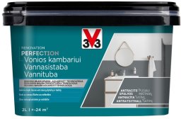 V33 PAINT BATHROOM PERF ANTHRACITE 2L