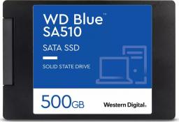 Dysk SSD WD Blue SA510 500GB 2.5" SATA III (WDS500G3B0A)