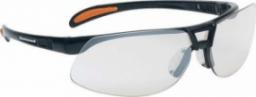  Honeywell Okulary Protege, odporne na zarysowania, czarne/przezroczyste