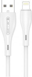 Kabel USB Jellico USB-A - Lightning 1 m Biały (6973771103383)