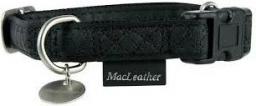  Zolux Obroża regulowana Mac Leather 25 mm - czarny