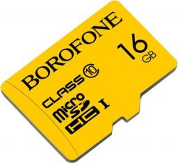 Karta Borofone MicroSDHC 16 GB Class 10 UHS-I  (6931474701220)