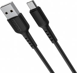 Kabel USB Borofone BOROFONE USB KABEL - BX16 2A MICRO USB 1M CZARNY