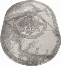  Profeos Szary owalny dywan rozeta - Vasco 5S 120 x 170 cm