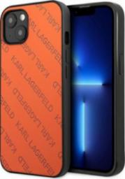  Karl Lagerfeld Karl Lagerfeld KLHCP13MPTLO iPhone 13 6,1" hardcase pomarańczowy/orange Perforated Allover