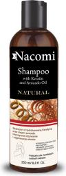  Nacomi Szampon do włosów z keratyną i olejem avocado 250ml