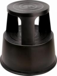  Desq DESQ Stołek na kółkach, 42,6 cm, czarny