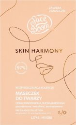  Face Boom Face Boom Skin Harmony Rozpieszczająca Kolekcja Maseczek do twarzy - cera odwodniona,sucha i mieszana 10g