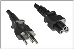 Kabel zasilający MicroConnect Power Cord Notebook 1.8m Black - PE010818BRAZIL