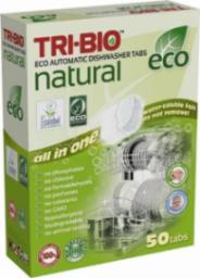 Tri-Bio TRI-BIO, Ekologiczne Tabletki do Zmywarki All in One, 50 szt.