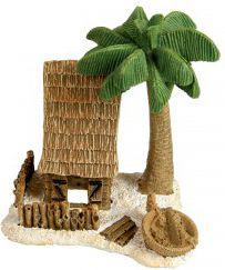  Zolux Domek z palmą kokosową miniatura