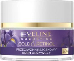  Eveline Gold & Retinol 60+ Przeciwzmarszczkowy Krem odżywczy na dzień i noc 50ml