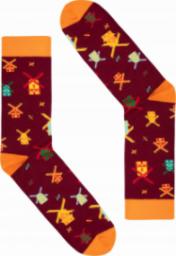  FAVES. Socks&Friends Śmieszne kolorowe skarpetki, WIATRAKI 42-46