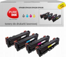 Toner Pureink Zestaw CMYK Zamiennik HP410X