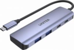 HUB USB Unitek 2x USB-C  + 2x USB-A 3.1 Gen1 (H1107Q)