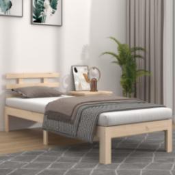  vidaXL vidaXL Rama łóżka, lite drewno, 90 x 200 cm