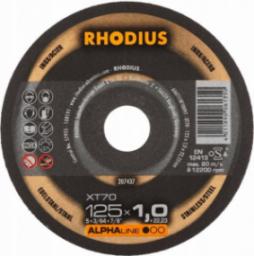  Rhodius Tarcza do cięcia metal + inox 125x1.0 XT70 RHODIUS